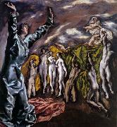 El Greco The Opening of the Fifth Seal France oil painting artist